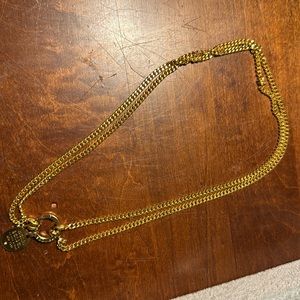 Henri Bendel Double Chain Necklace